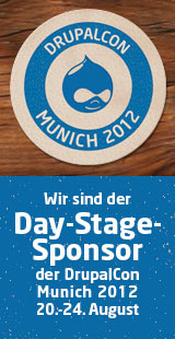 DrupalCon Munich - Day-Stage-Sponsor