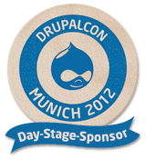 DrupalCon Munich - Day-Stage-Sponsor
