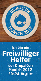 DrupalCon Munich 2012 - Freiwilliger Helfer!