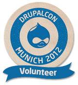 DrupalCon Munich 2012 - I am Volunteering!