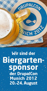 DrupalCon Munich - Biergartensponsor