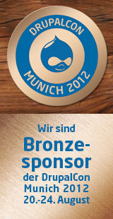 DrupalCon Munich - Bronzesponsor