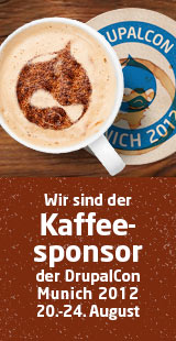 DrupalCon Munich - Kaffeesponsor