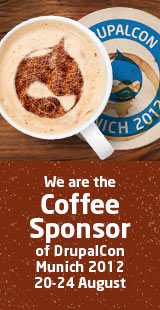 DrupalCon Munich - Coffee Sponsor