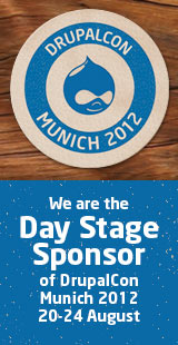 DrupalCon Munich - Day Stage Sponsor
