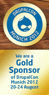 DrupalCon Munich - Gold Sponsor