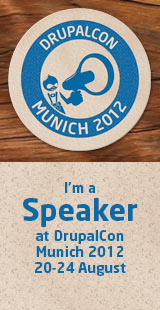DrupalCon Munich 2012 - I'm a speaker!