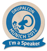 DrupalCon Munich 2012 - I'm a speaker!